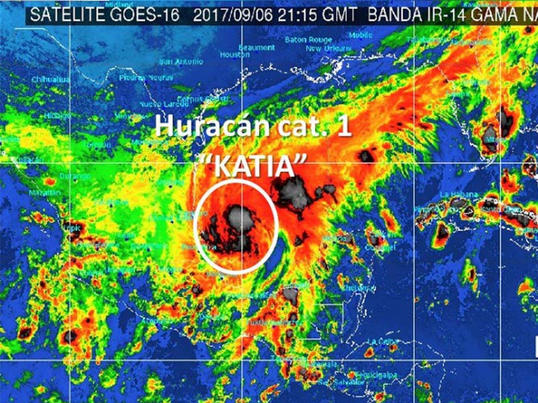 Tuxpan en alerta por «KATIA»