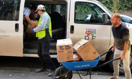 Tuxpan sigue mandando ayuda a los damnificados por sismos