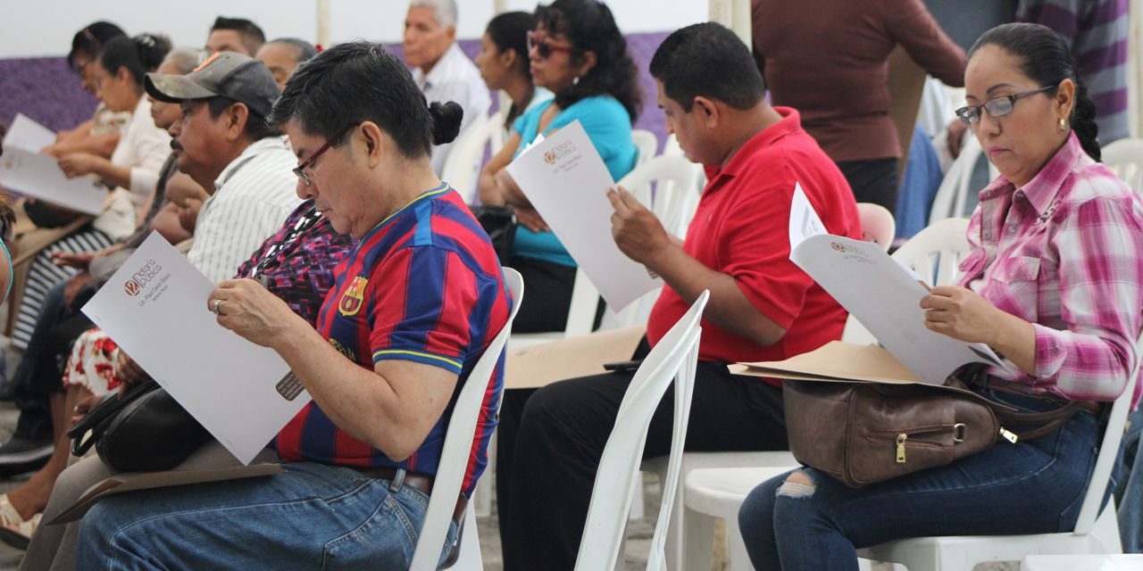 Concluye DIF Tuxpan campaña Septiembre, Mes del Testamento