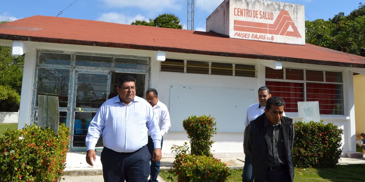 Atiende Toño Aguilar petición de Centro de Salud