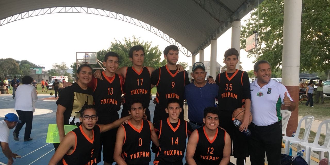 Tuxpan varonil, a la olimpiada Estatal de baloncesto