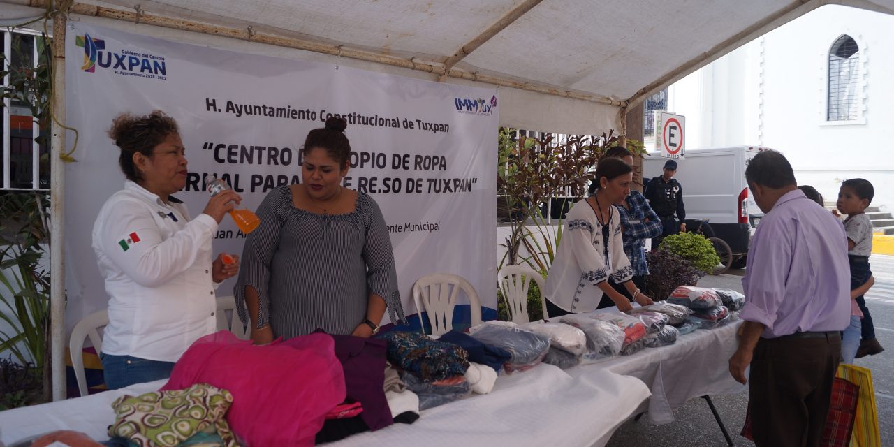 CERESO realiza acopio de ropa invernal