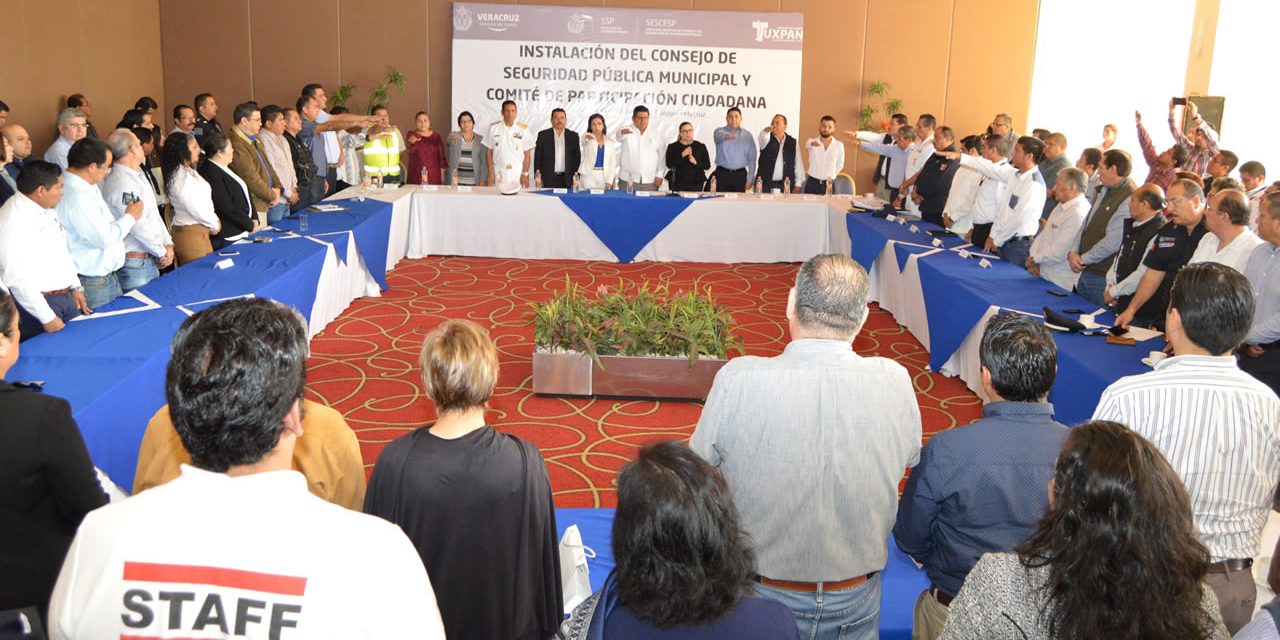 Instalan Consejos de Seguridad Pública Municipal y Comités de Participación Ciudadana
