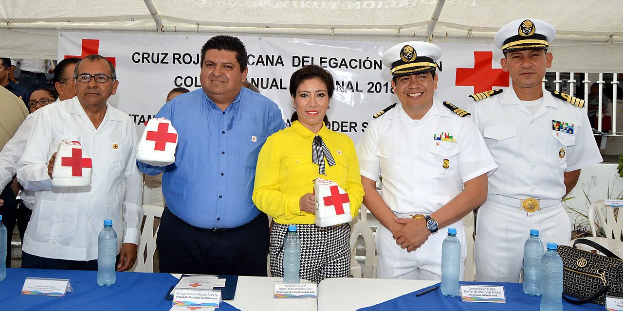 Inicia Colecta Nacional Cruz Roja 2018