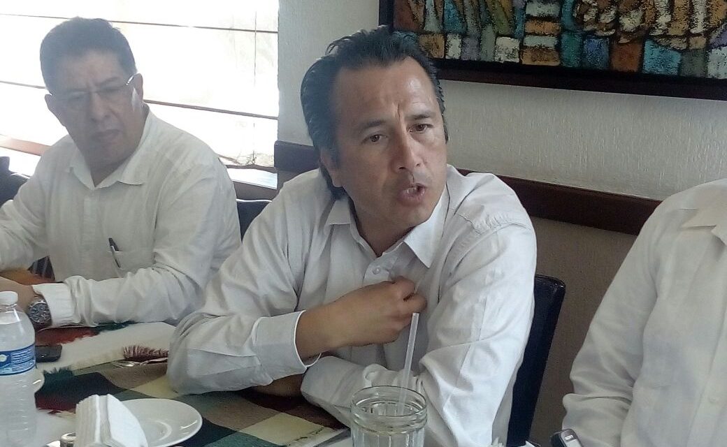 Asegura Cuitlahuac García estar arriba en las encuestas