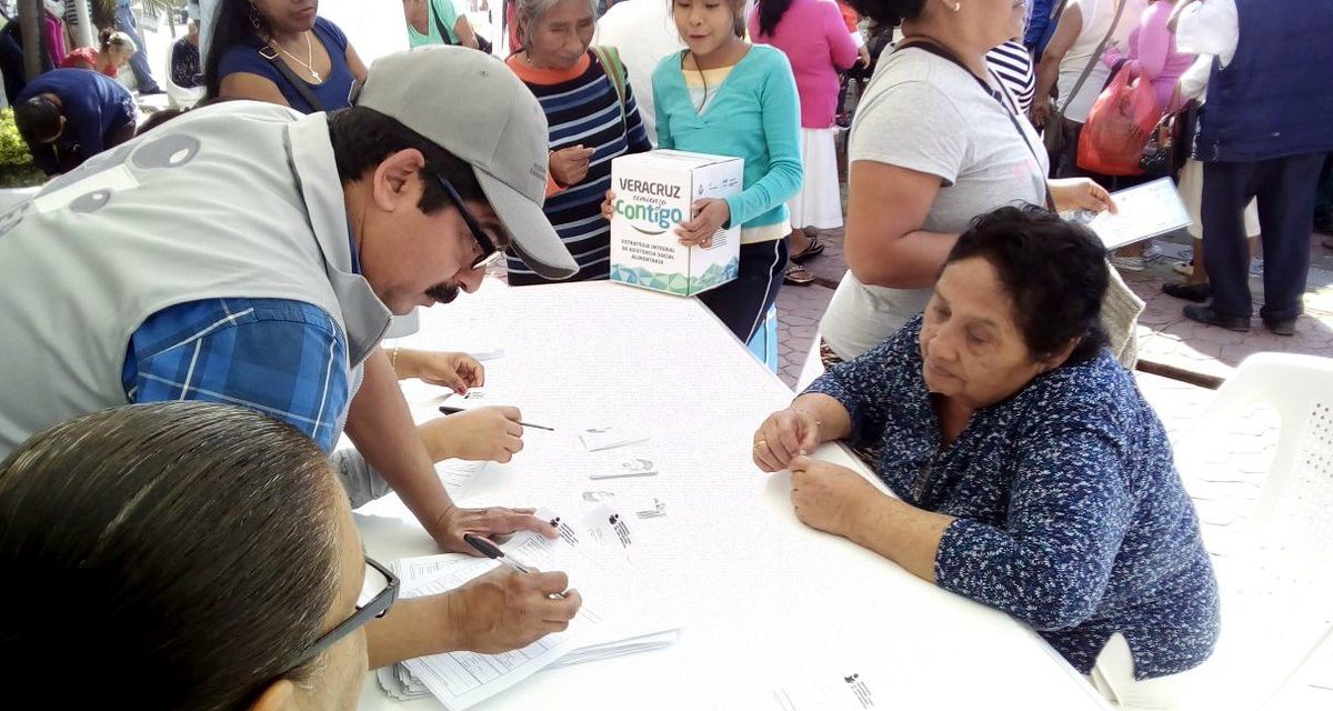 Ampliarán padrón de programa “Veracruz Comienza Contigo”