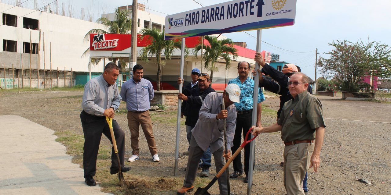 Cambio de imagen en zona de playa