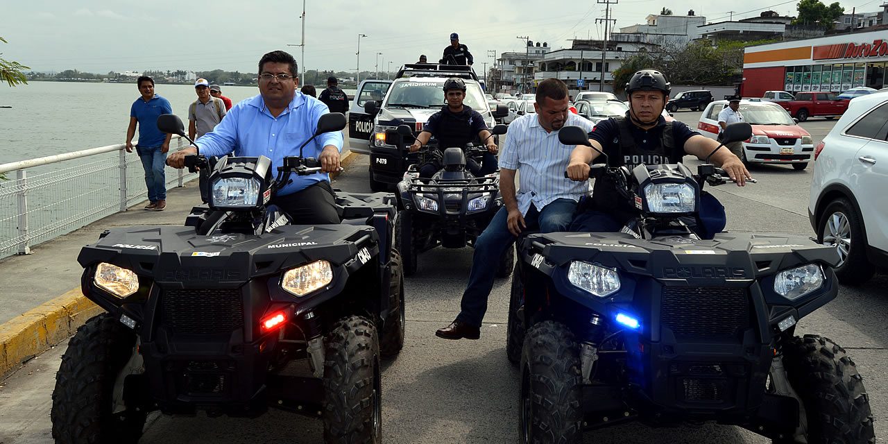 Toño Aguilar puso en marcha operativo Carnaval Tuxpan 2018