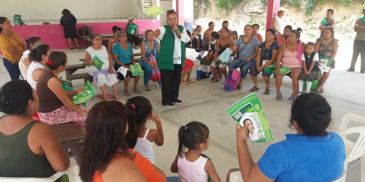 Con capacitación y proyectos adecuados se lograrán buenas cosechas: Maryanela Monroy