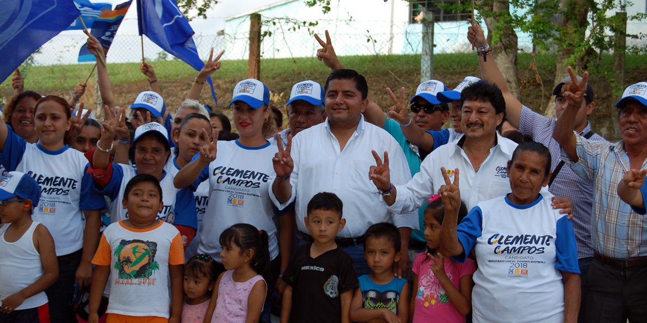 Que comunidades crezcan parejo a la ciudad: Clemente Campos