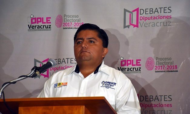 Con propuestas de cambio y ciudadanas ganamos el debate: Clemente Campos