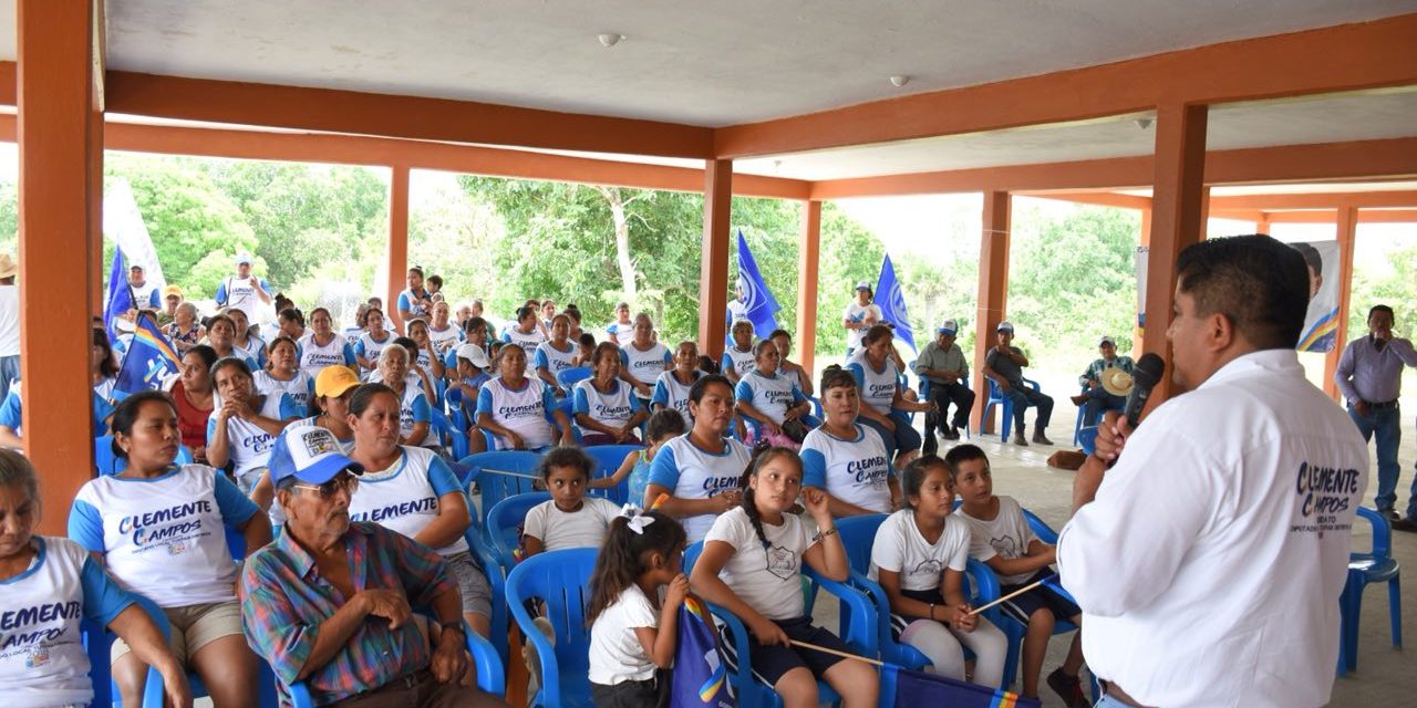 La zona rural será mi prioridad: Clemente Campos