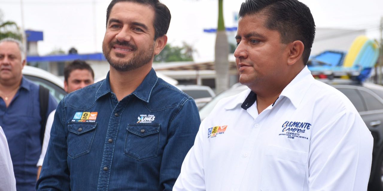 Con Miguel Ángel Yunes Márquez consolidaremos el distrito: Clemente Campos