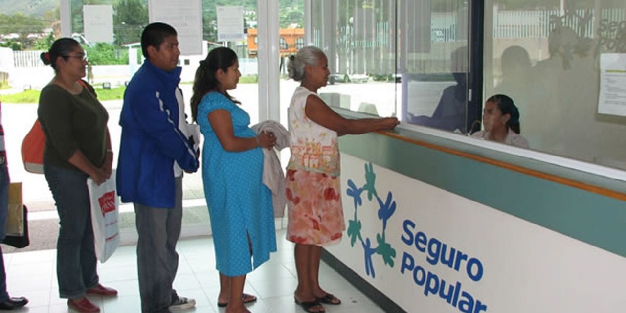 Falta de medicamentos en el Seguro Popular