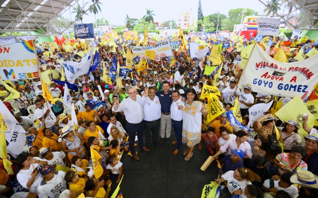 Miguel Ángel Yunes Márquez invita a los veracruzanos a votar por la experiencia y resultados este 1° de julio