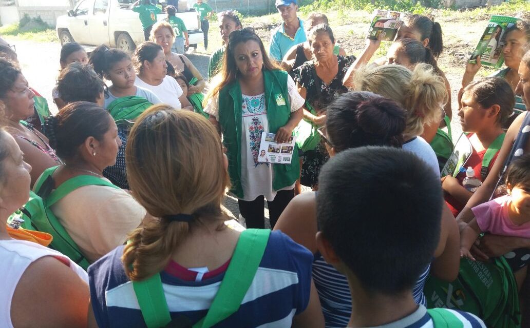 Maryanela Monroy recibe el apoyo y respaldo de los tuxpeños
