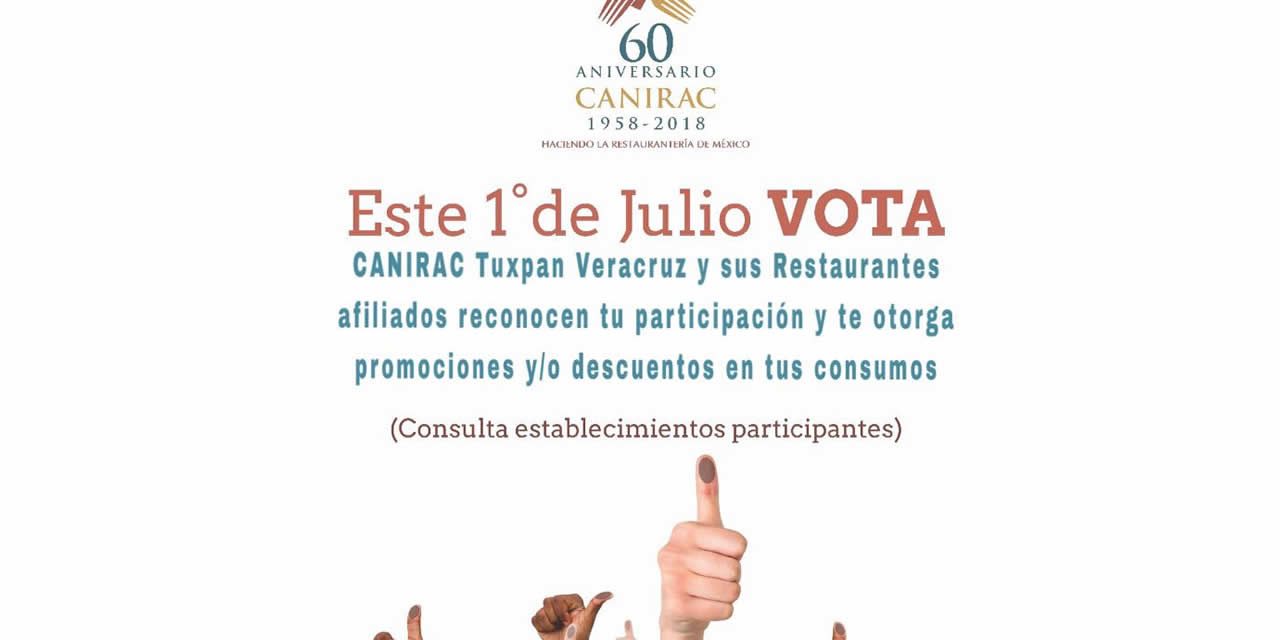 DESCUENTO Y PROMOCIONES PARA QUIEN VOTE