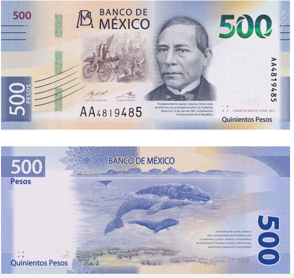 NUEVO BILLETE DE $500 PESOS