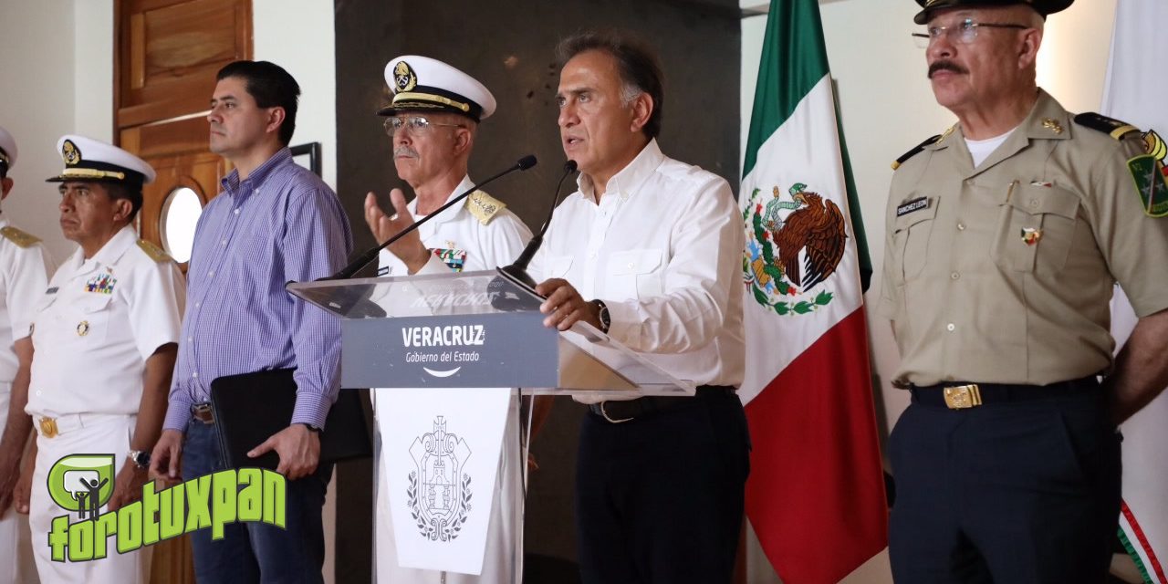 Se fortalecen los operativos de seguridad en la zona sur del estado: Gobernador Yunes