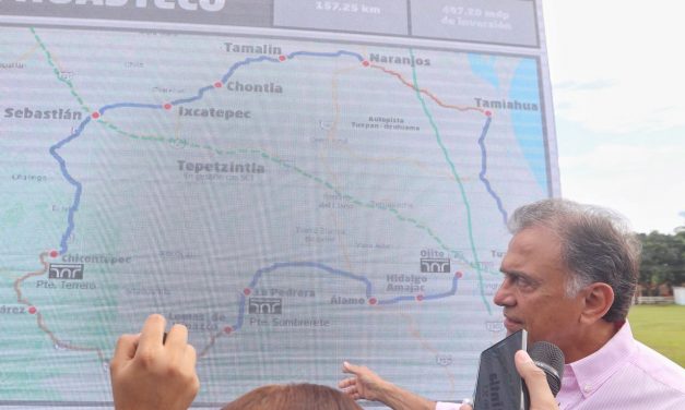 Supervisa Gobernador Yunes el conjunto de obras de infraestructura denominado “Circuito Huasteco”
