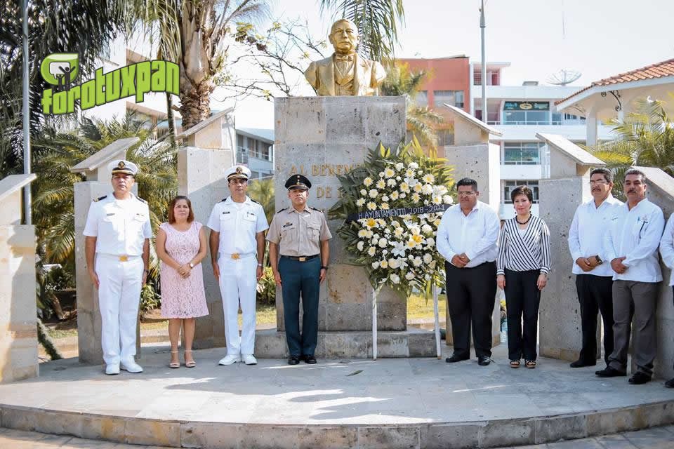 Conmemoran Aniversario Luctuoso de Benito Juárez