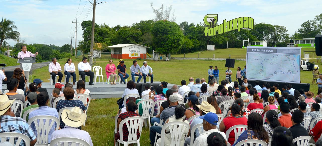 Supervisa gobernador la Tuxpan-Tamiahua