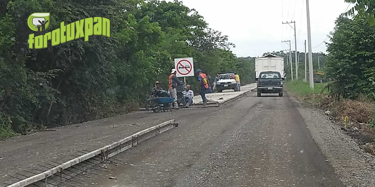 AVANZAN TRABAJOS DE REHABILITACIÓN EN LA RUTA DE LOS KILÓMETROS