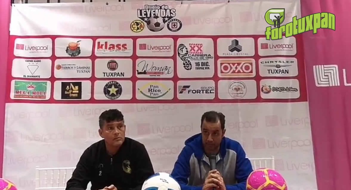Próximamente Duelo de Leyendas Entre Cruz Azul y América en Tuxpan