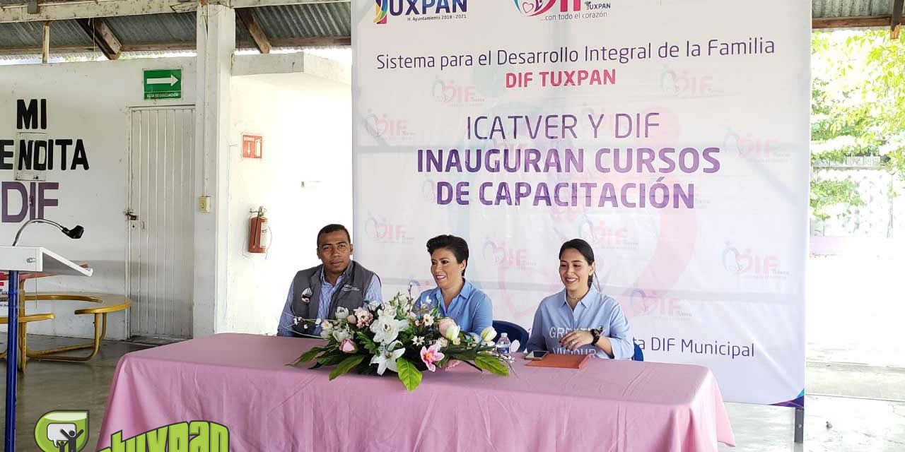 Dan Inicio los Cursos de Capacitación Para el Trabajo en Tuxpan