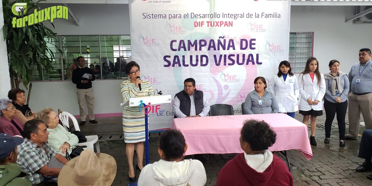 Inicia Tercera Campaña de Salud Visual en DIF Tuxpan