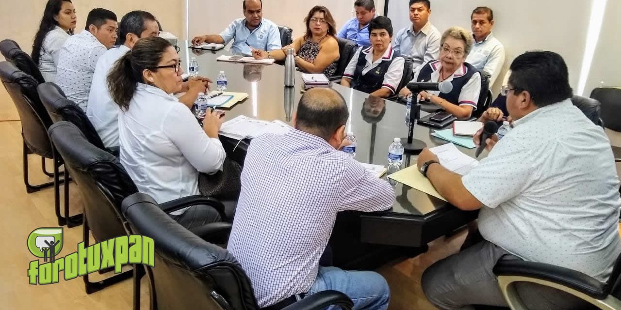 Primer mesa de trabajo del programa “Educación Ambiental”