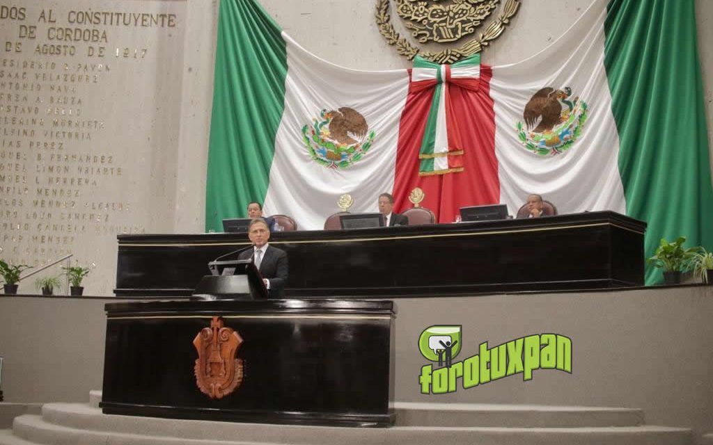 Comparecencia del Gobernador Yunes ante la LXV Legislatura