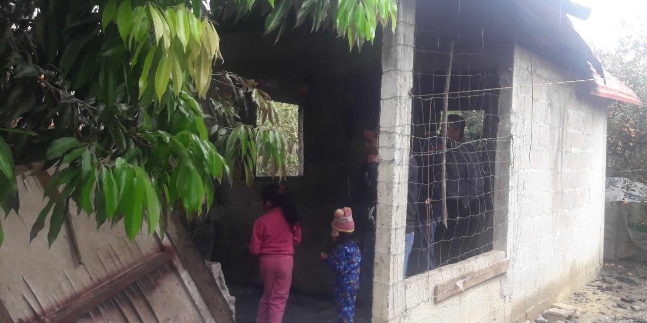 Piden apoyo para damnificados por incendio