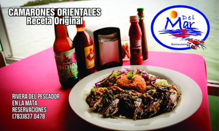 CAMARONES ORIENTALES – Receta Original – Restaurante Del Mar