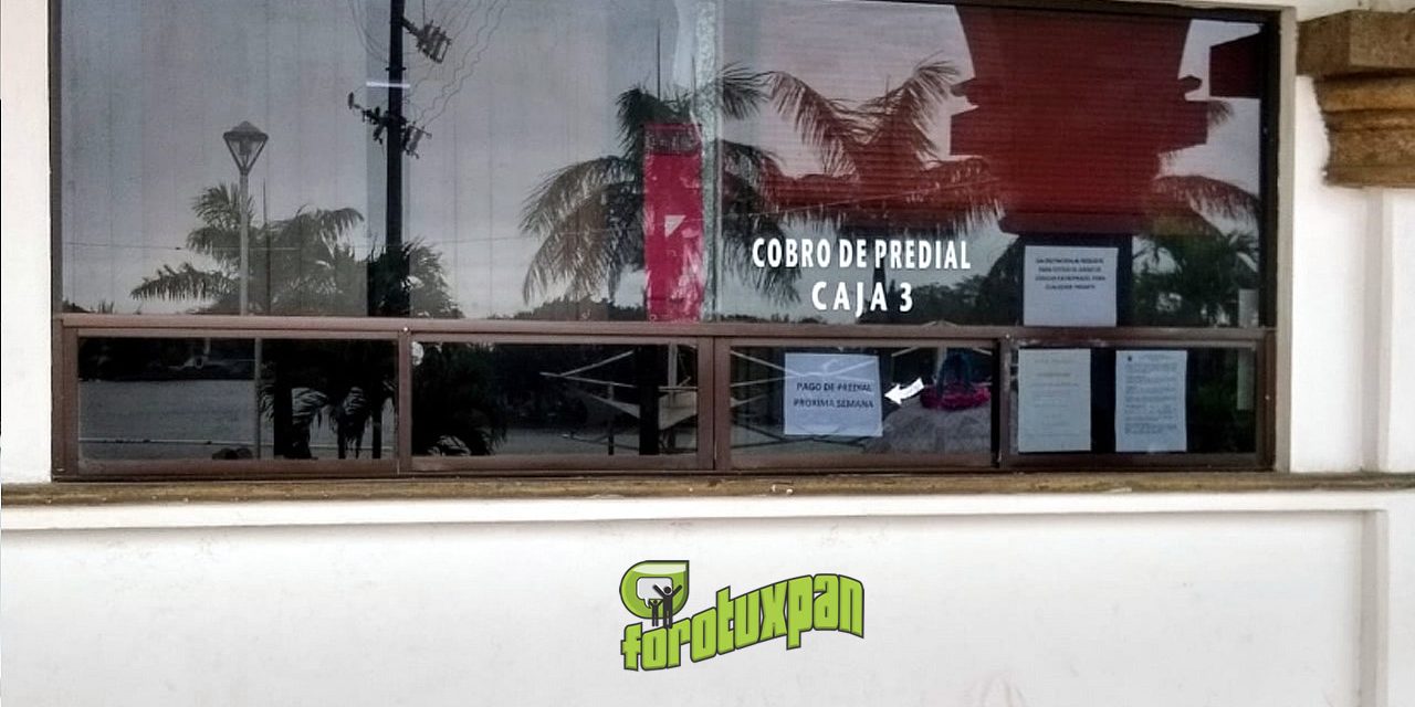 POR DEFINIR FECHA DEL INICIO COBRO IMPUESTO PREDIAL 2019
