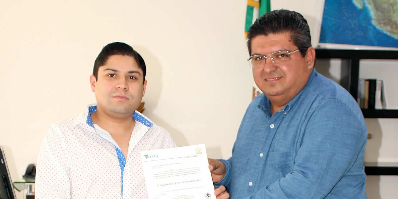 Nombran al nuevo Titular de la Oficina de Catastro