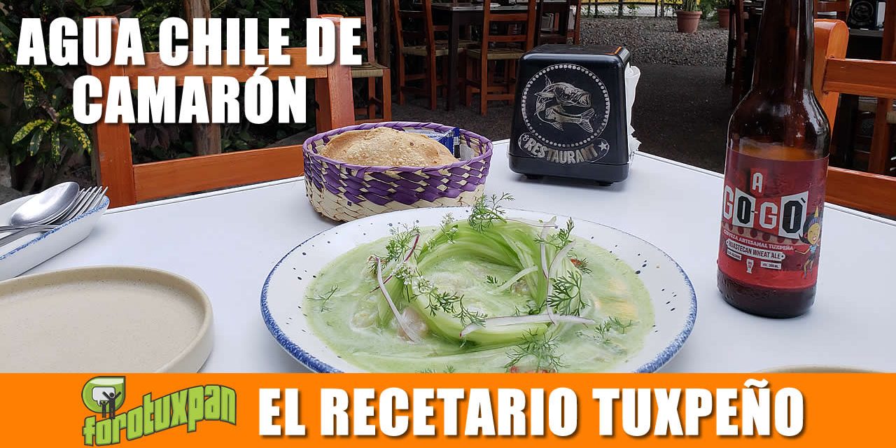Aguachile de Camarón del Bar Estero