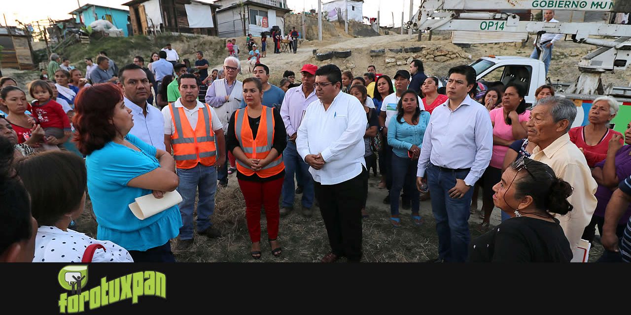 Inversión de 30 millones de pesos en introducción de drenaje