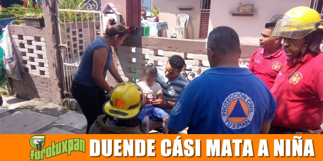 Duende casi mata a niña