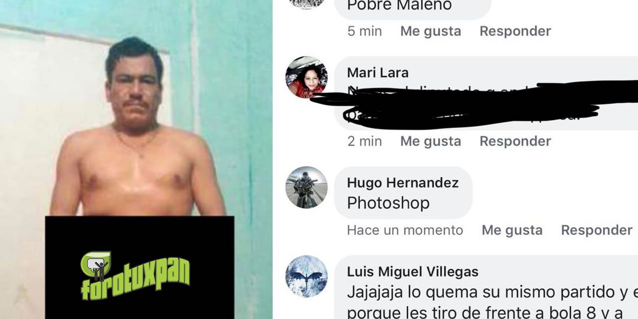 Atacan en Facebook al diputado Maleno Rosales. Suben fotos desnudo; usuarios acusan a Morena.