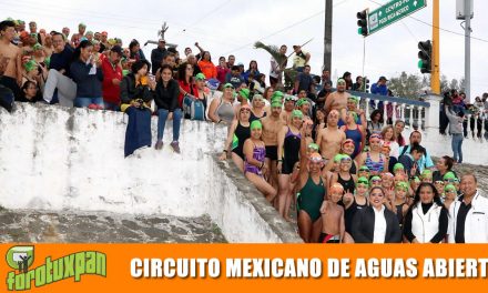 Con gran éxito Circuito Mexicano de Aguas Abiertas