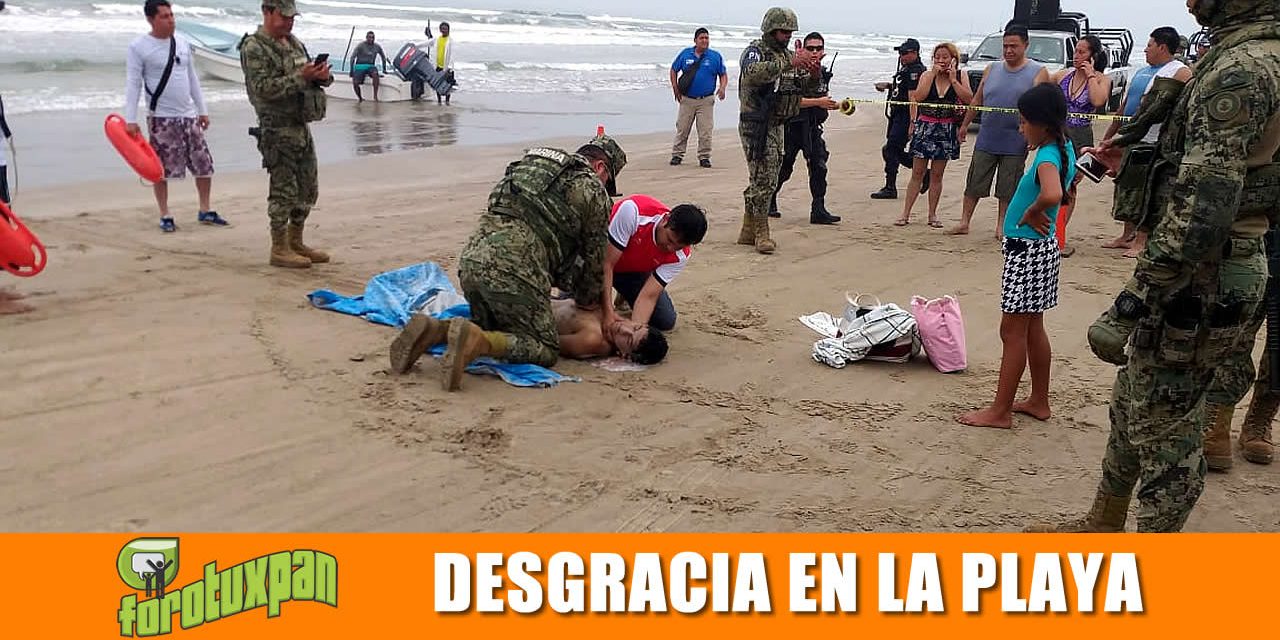 DESGRACIA EN LA PLAYA
