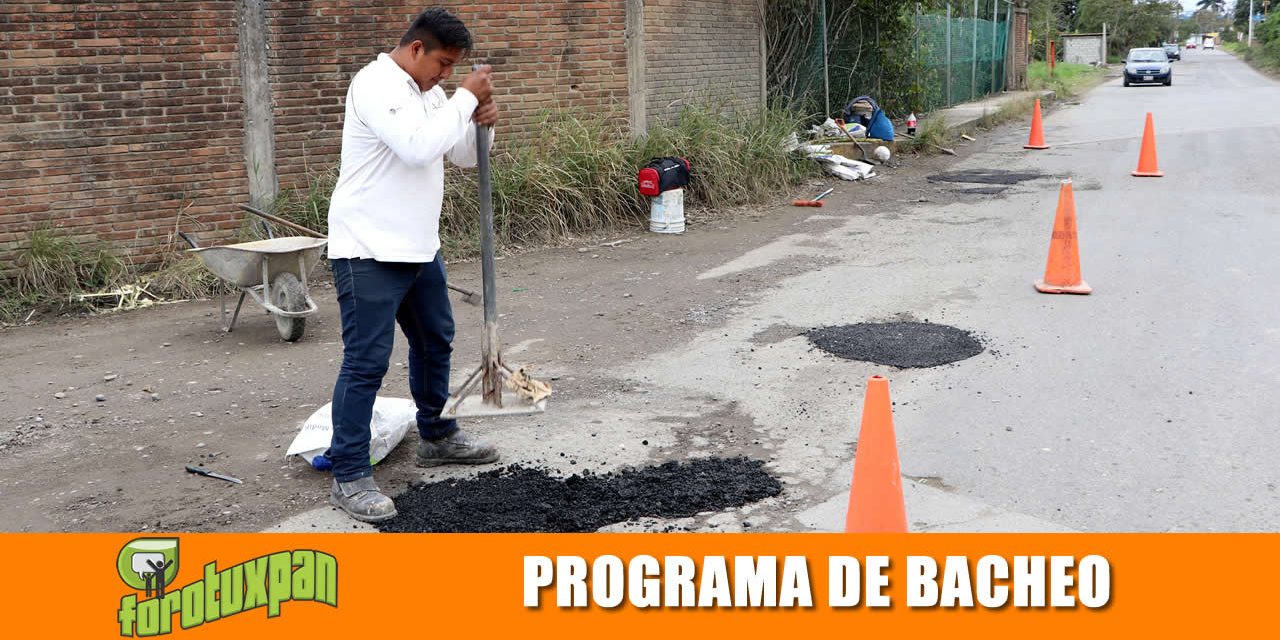 Braulio García: El Bacheo va a tiempo