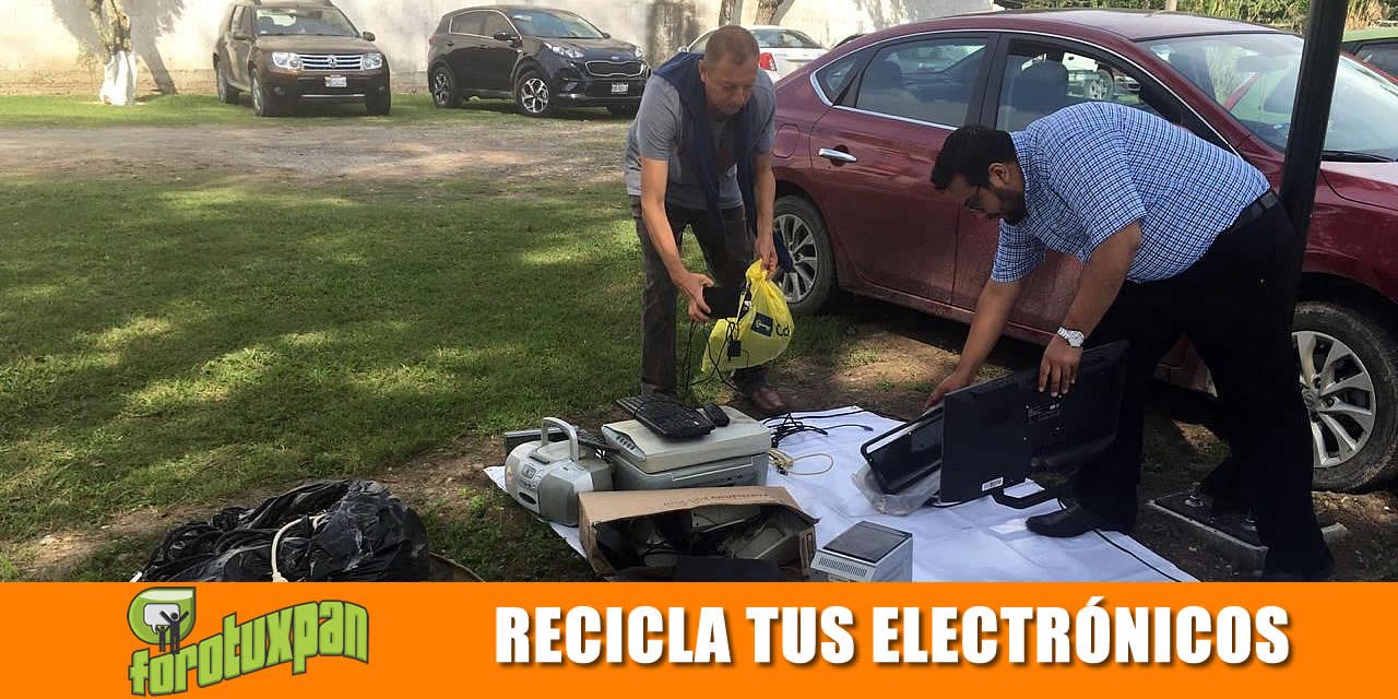 Recicla tus aparatos electrónicos