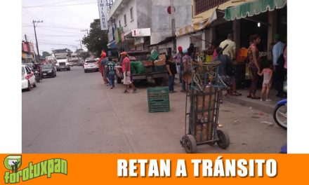Comerciantes Retan a Tránsito Municipal