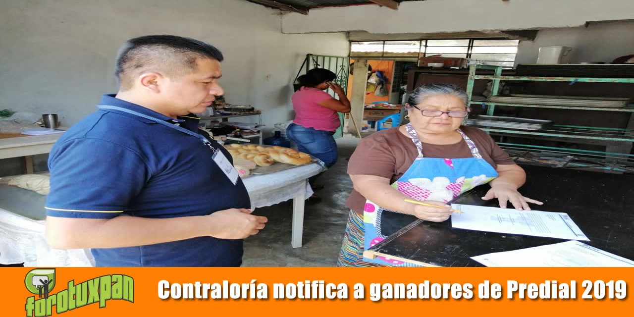 Contraloría notifica a ganadores de Predial 2019