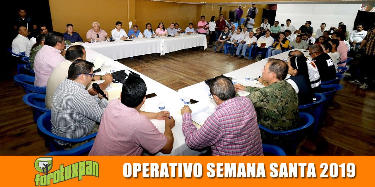 Todas las fuerzas listas para operativo Semana Santa 2019