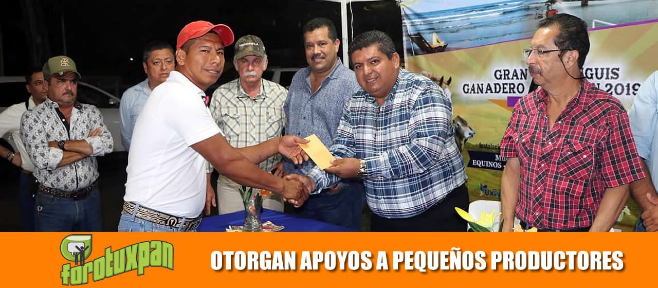 GOBIERNO MUNICIPAL OTORGA APOYOS A PEQUEÑOS PRODUCTORES