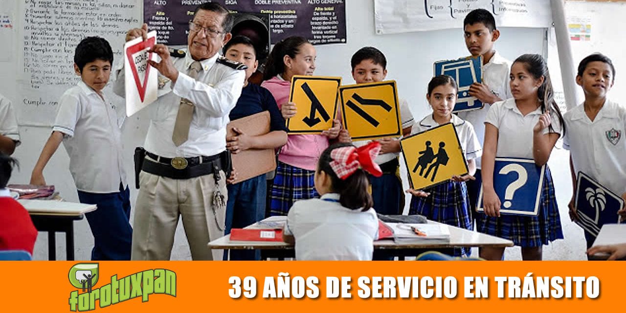 39 AÑOS DE SERVICIO EN TRÁNSITO