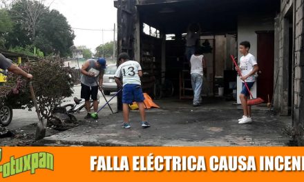 FALLA ELÉCTRICA CAUSA INCENDIO